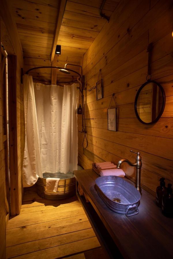 Cabanas Chalets Piedra Alta Zacatlan Camotepec Exteriör bild