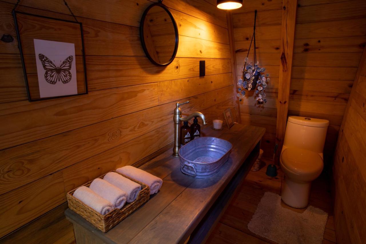 Cabanas Chalets Piedra Alta Zacatlan Camotepec Exteriör bild