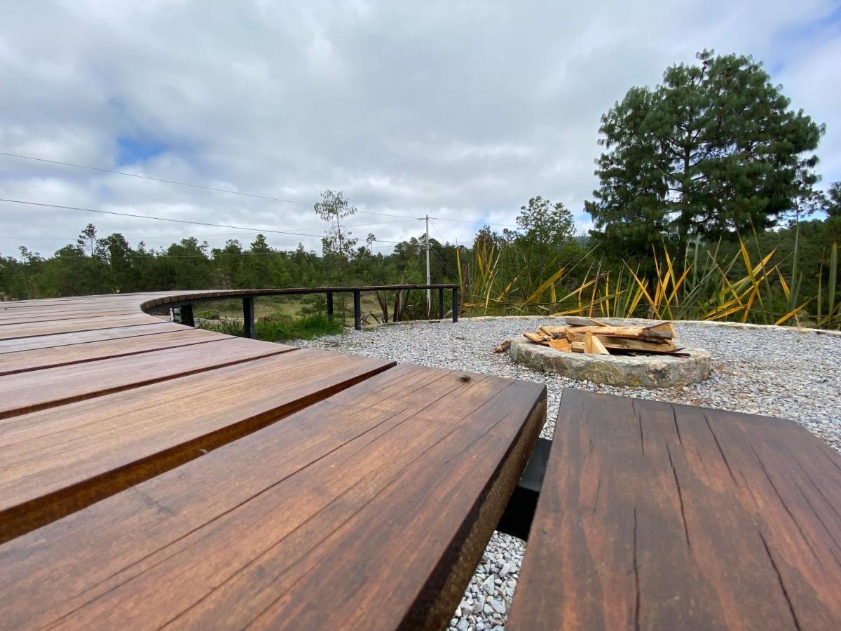 Cabanas Chalets Piedra Alta Zacatlan Camotepec Exteriör bild