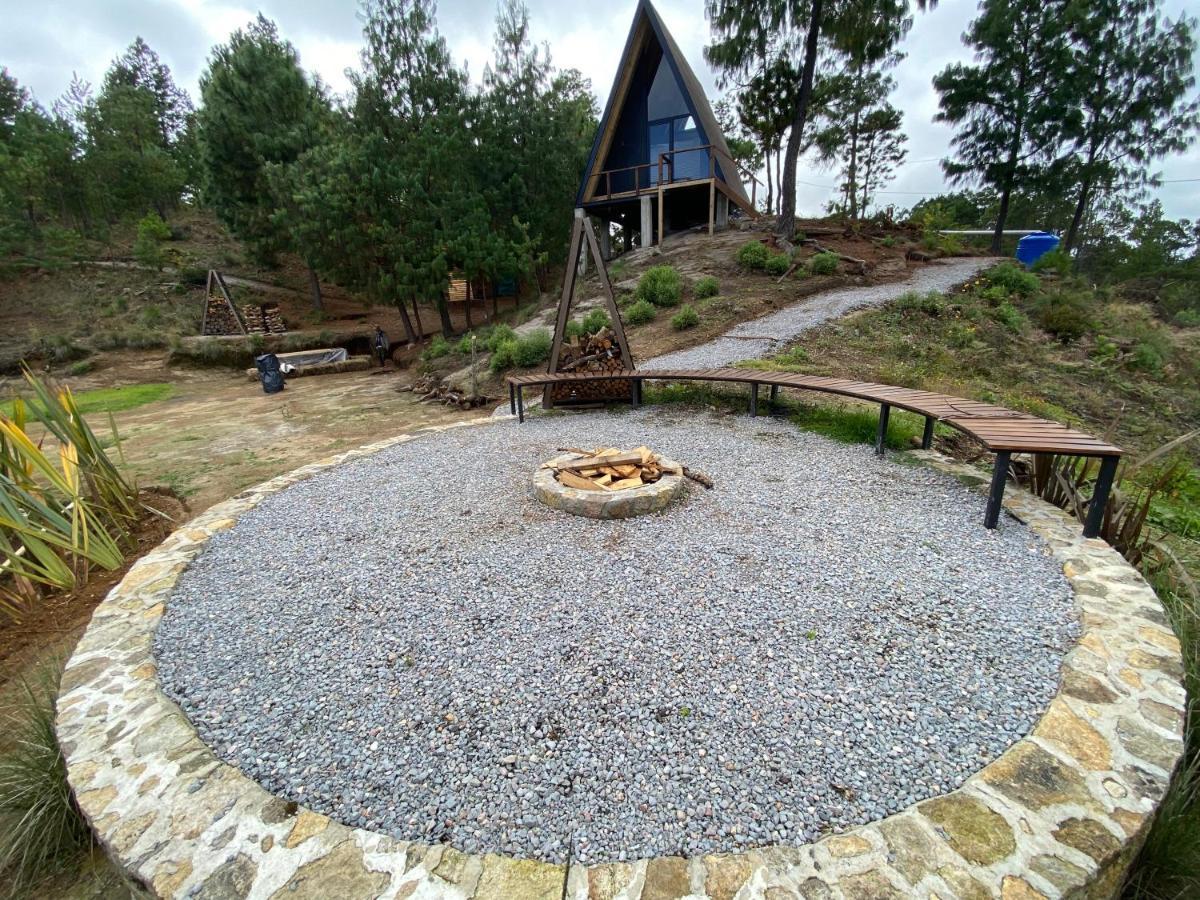 Cabanas Chalets Piedra Alta Zacatlan Camotepec Exteriör bild