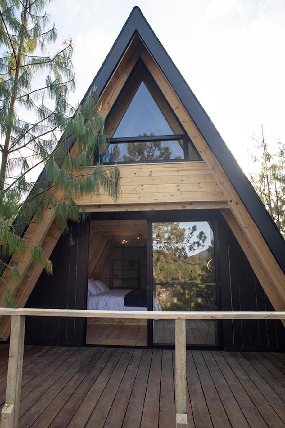 Cabanas Chalets Piedra Alta Zacatlan Camotepec Exteriör bild